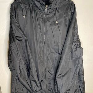 Signature Charcoal Windbreaker Jacket